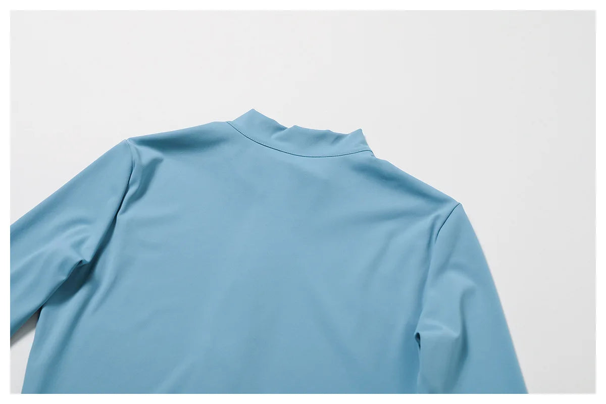 Women's Zip Long Sleeve Yoga Jacket – Gym Push-Up Sportswear Top