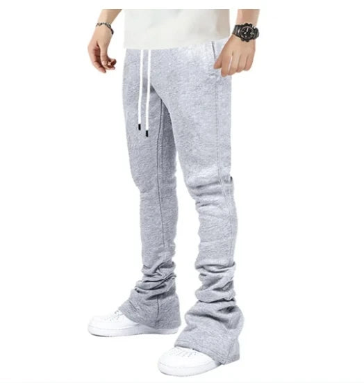 Men's Plus Size Stacked Cargo Pants – Fleece Streetwear