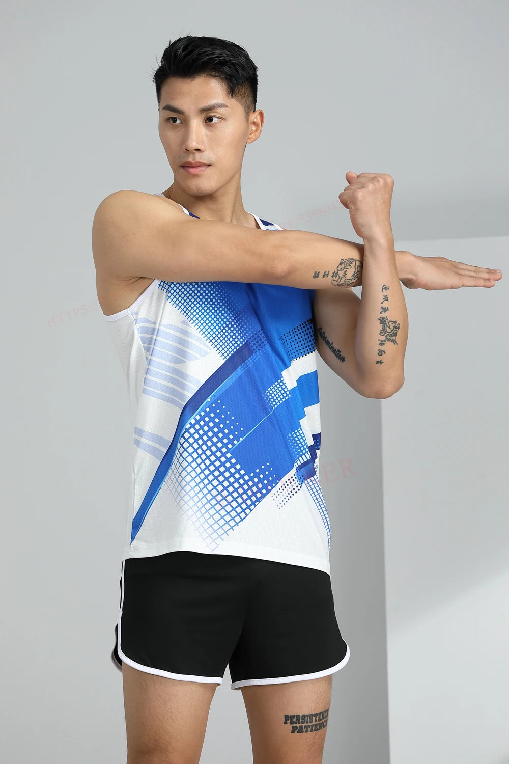 Men's Plus Size Quick Dry Tracksuit – Running Set