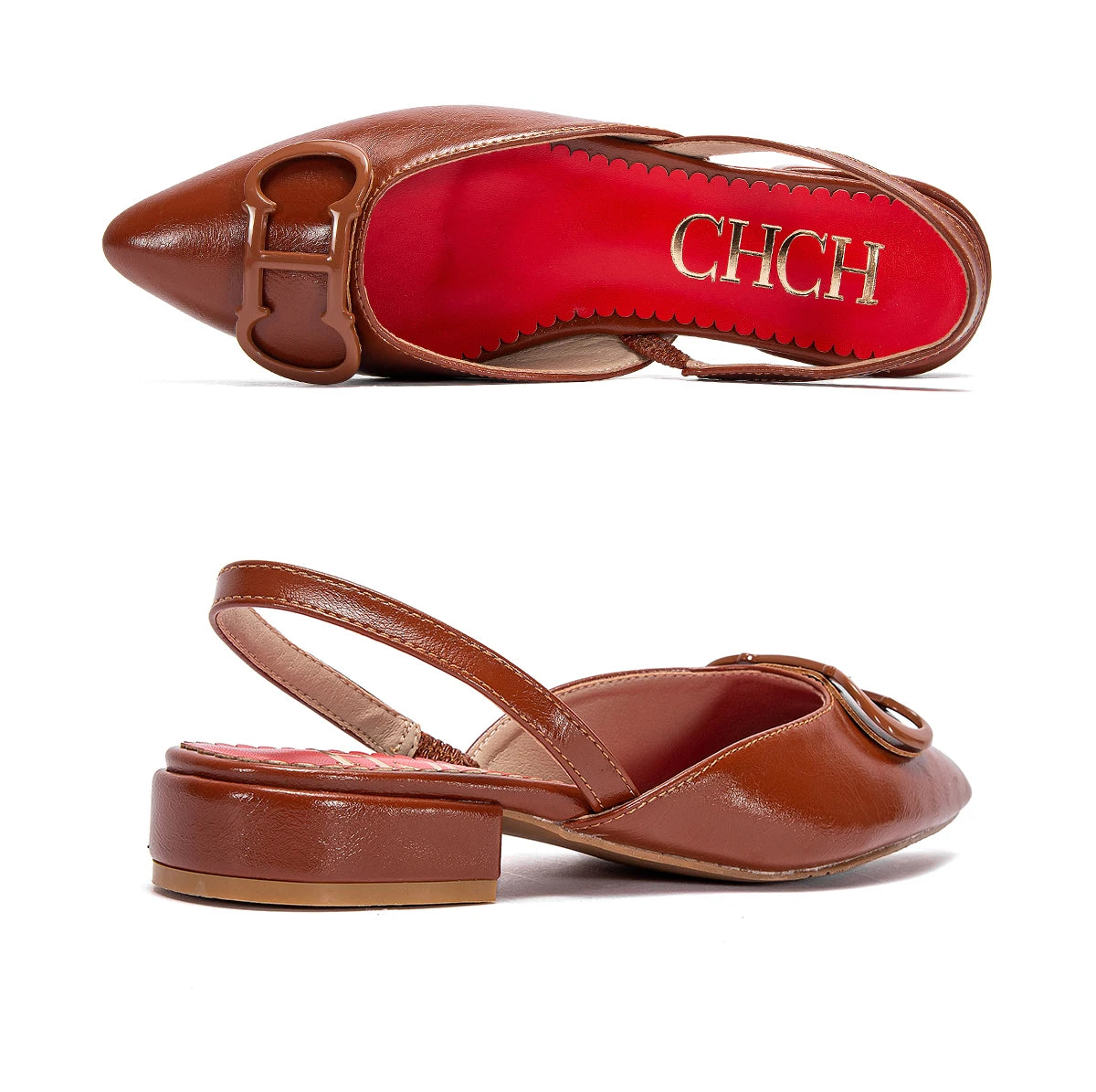 Women Ballet Flats Leather Bowknot Slip-On Shoes