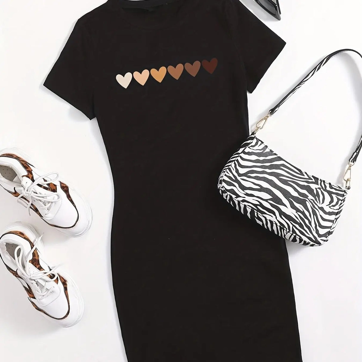 Women Plus Size Casual Sports Dress