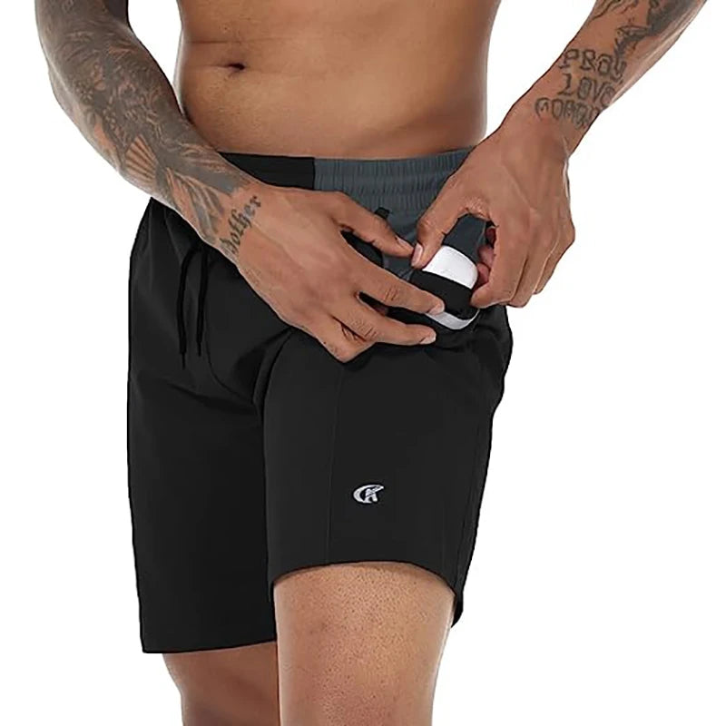Men Quick Dry Swim Shorts