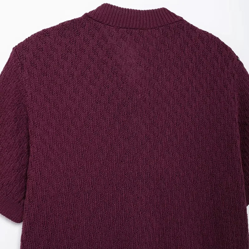 Women's Cropped Knit Cardigan Jacket