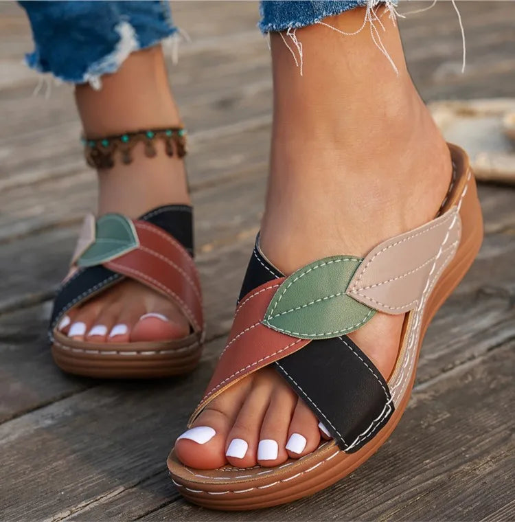 Women Summer Wedge Sandals Casual Shoes