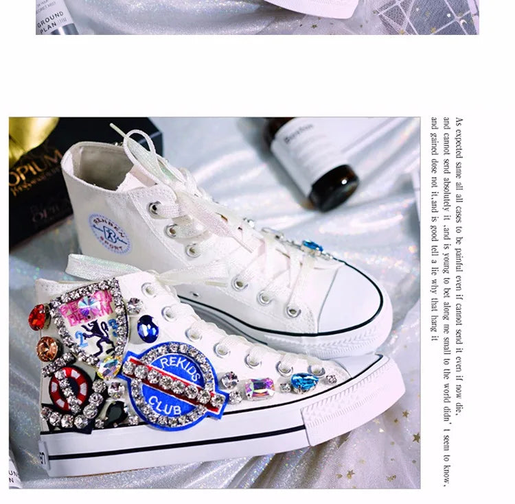 Women Canvas Shoes Platform Loafers Sneakers