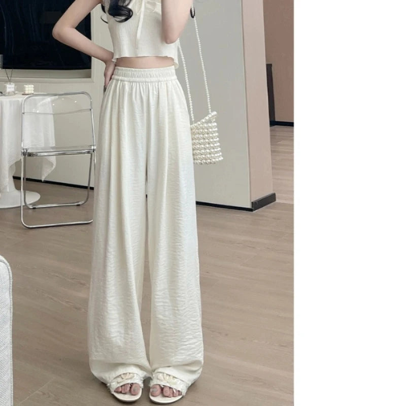 Women’s Oversized French Wide-Leg Pants