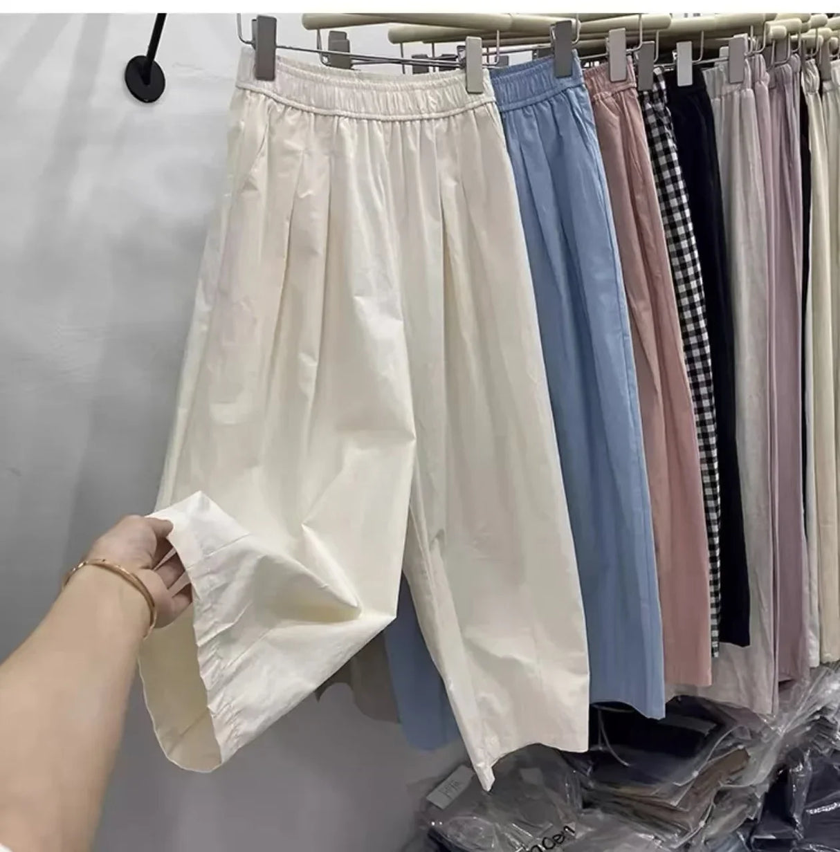 Women’s Plus Size Wide-Leg Pants