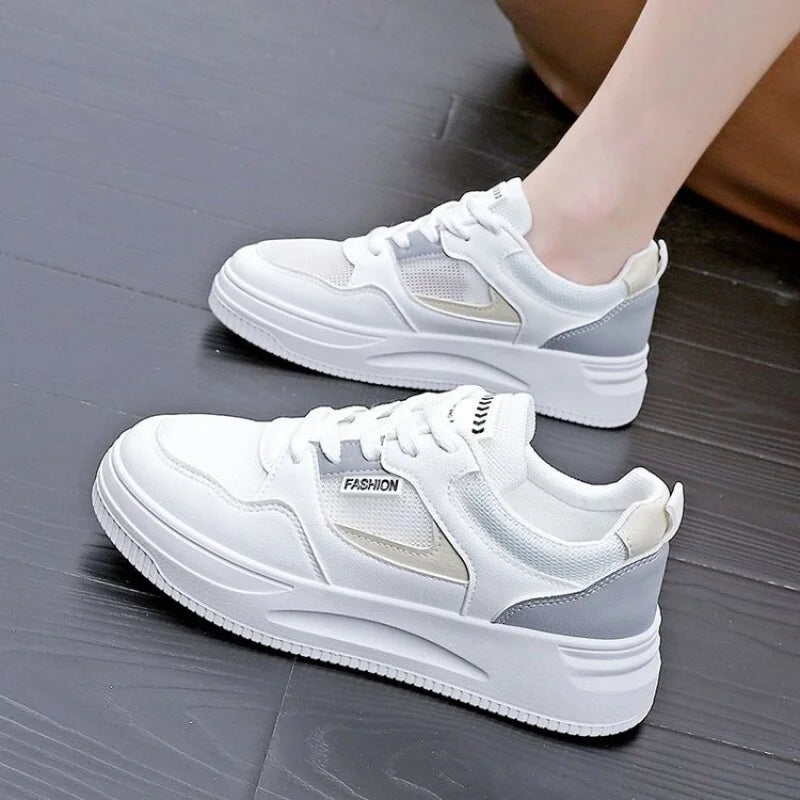 Women Sneakers Patchwork Slip Resistant Sport Shoes