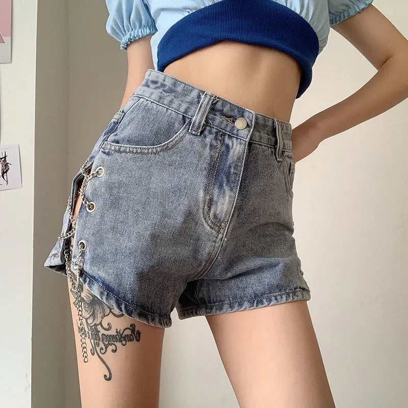 Women's Sexy Mini Denim Shorts
