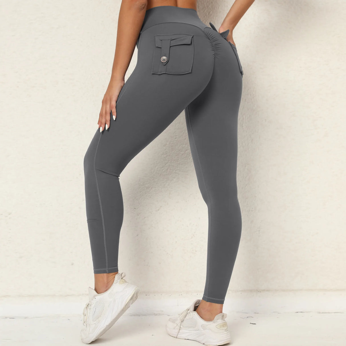 High Waist Push-Up Women's Yoga Pants – Sexy Pocket Workout Leggings