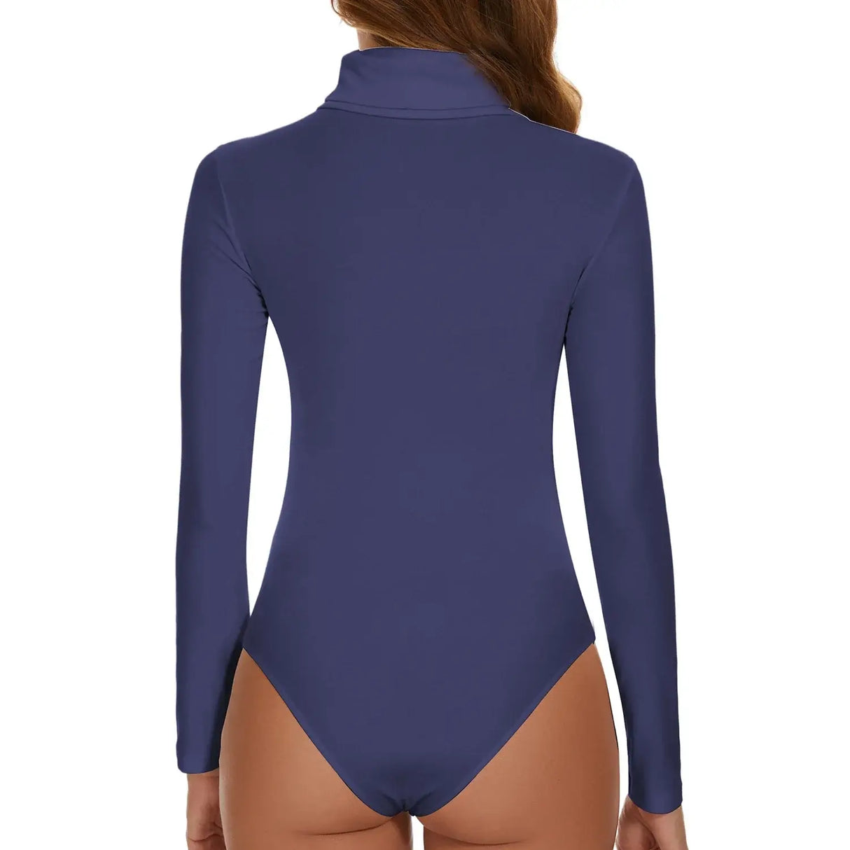 Women High Neck Long Sleeve Bodysuit