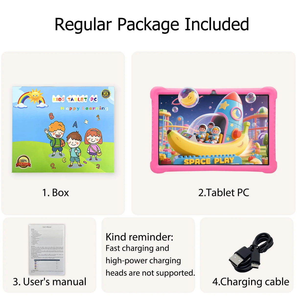 Kids 10.1-Inch Android Learning Tablet