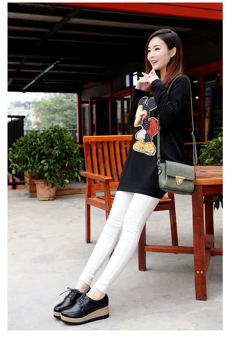 Women Platform Oxfords – 2025