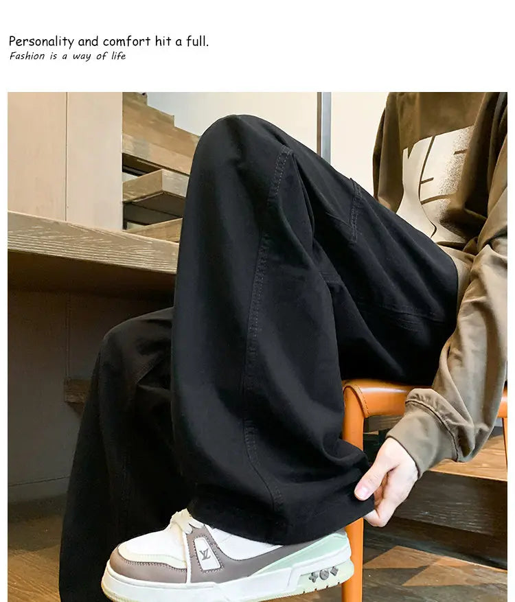 Men’s Oversized Streetwear Cargo Pants