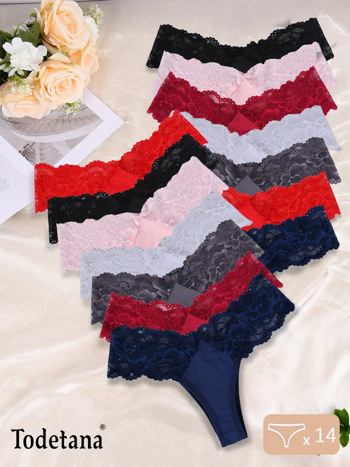 Women Lace Patch Panties