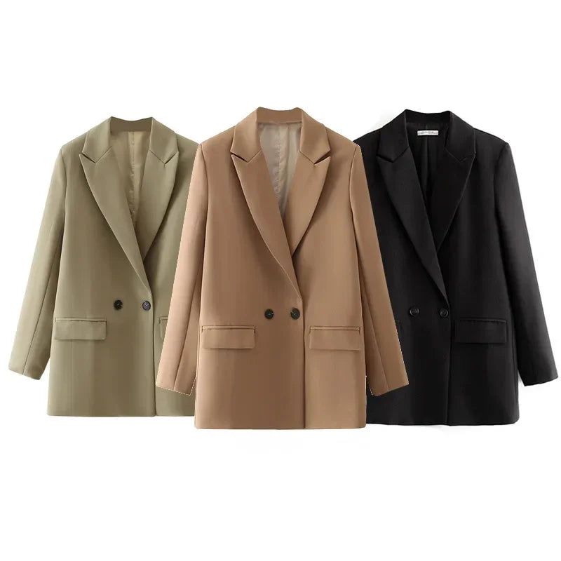 Tonaluxe™ – Women's Office Blazer (Multi-Color, Structured Elegance, 2024 Collection)