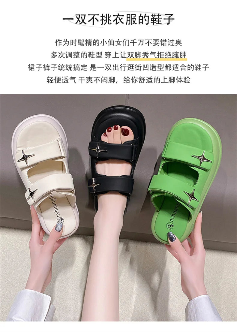 Designer Platform Flip Flops – Summer 2025