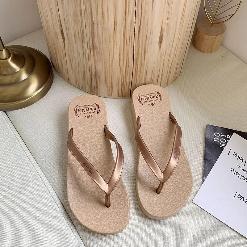 Women Soft Beach Flip Flops