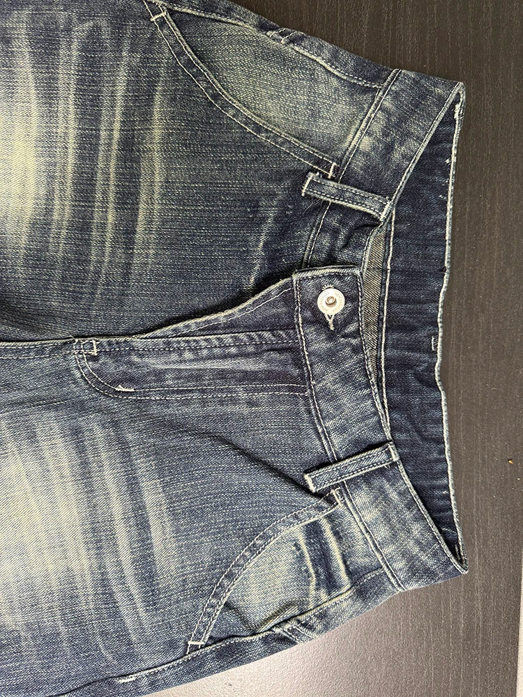 HighMuse™ – Vintage Wide Leg High Waist Denim Pants (Polished, Comfy & Versatile)