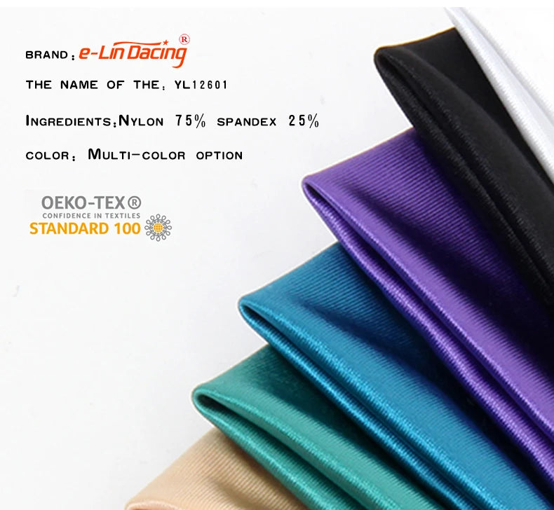 Women Satin Sports Ballet Skirt