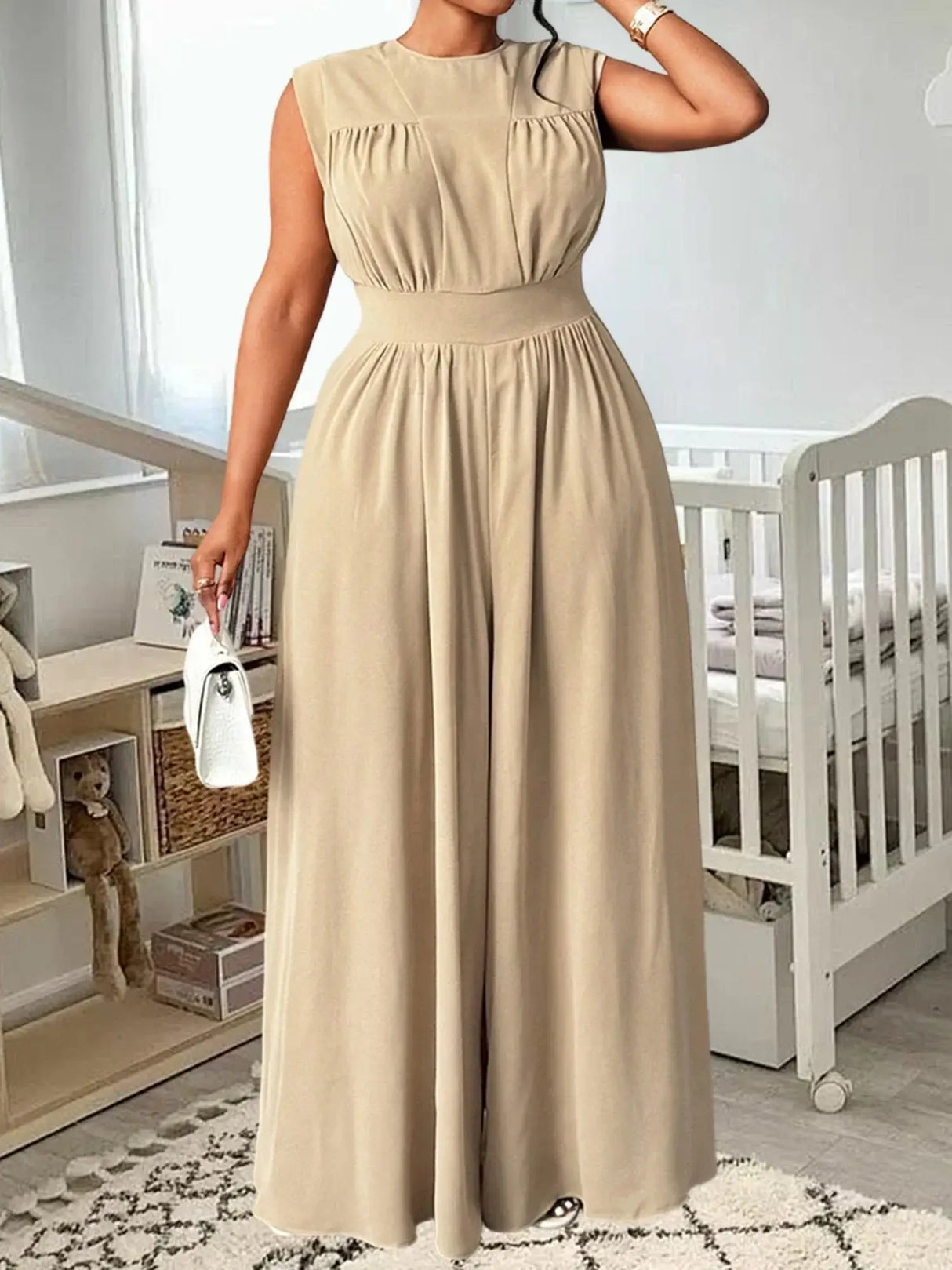 Women Plus Size Floral Print Romper