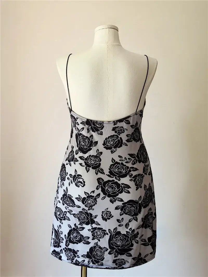 Women Extra Size Lace Suspender Nightdress Loungewear