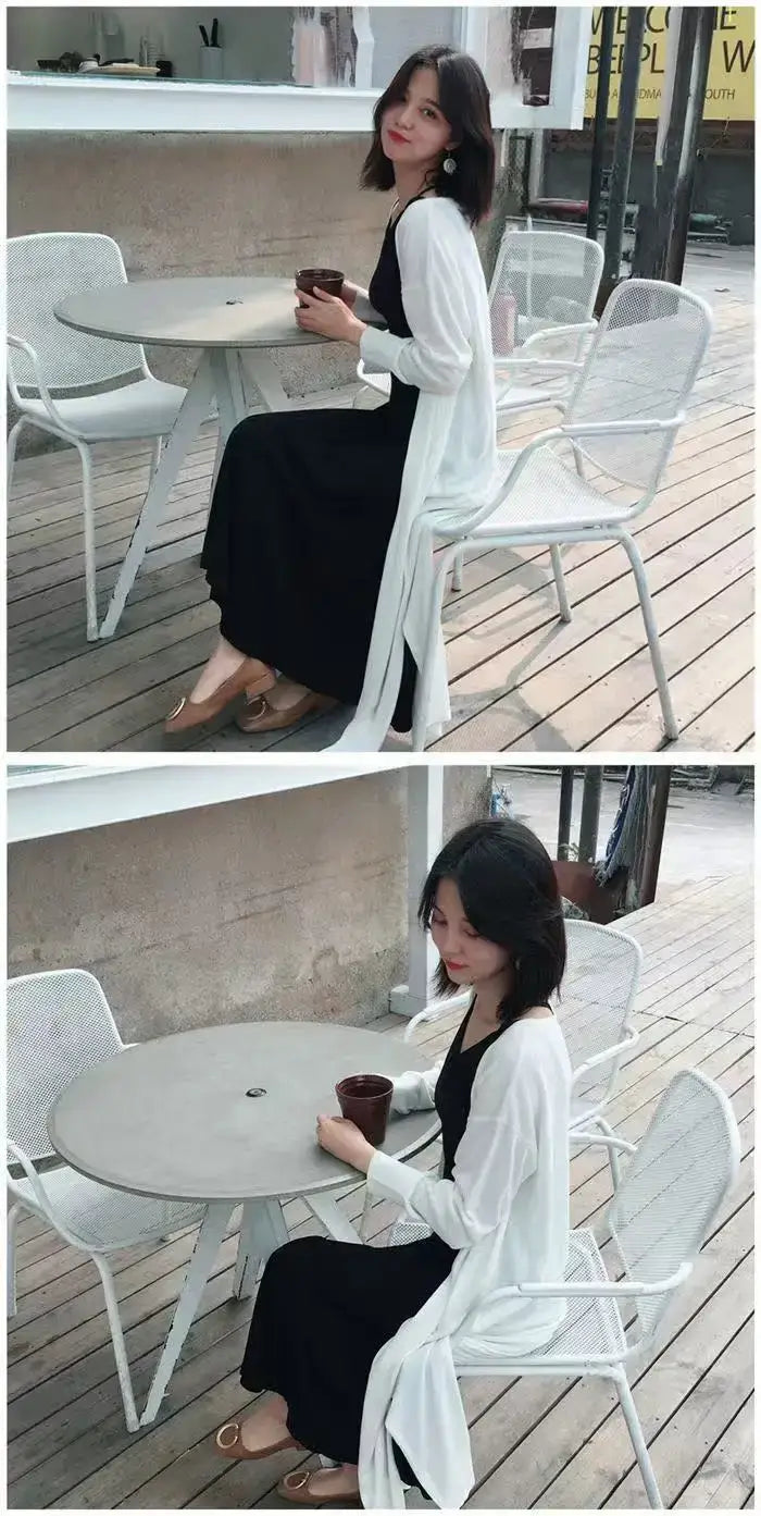 Women Plus Size Summer Knit Cardigan