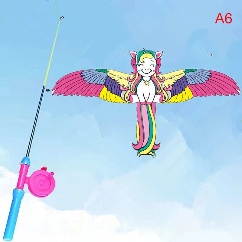 Cartoon Kids Outdoor Kite Toy