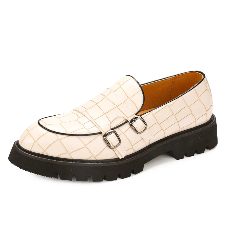 Men Platform Formal Leather Shoes