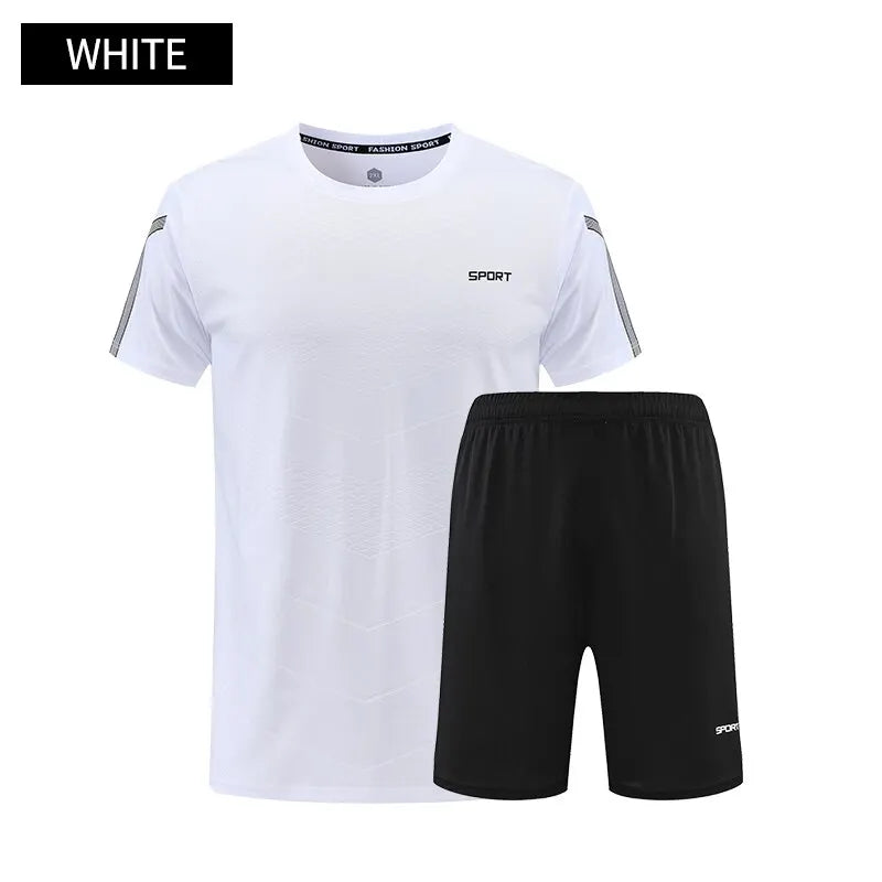 Men Quick-Dry Summer Sports Set