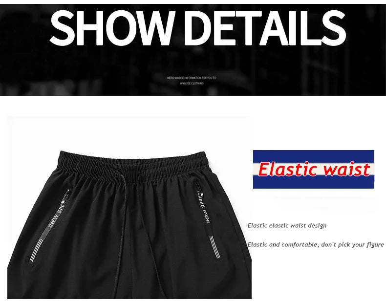 Plus Size Men's Summer Work Shorts – Loose Fit