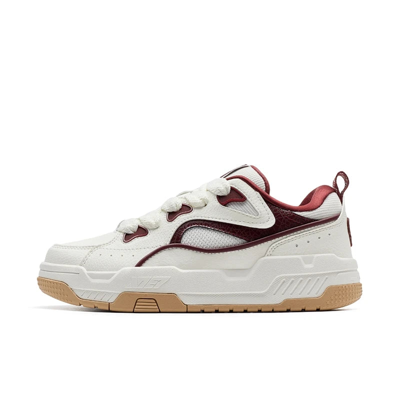 Xtep Men Thick Sole Skateboard Sneakers