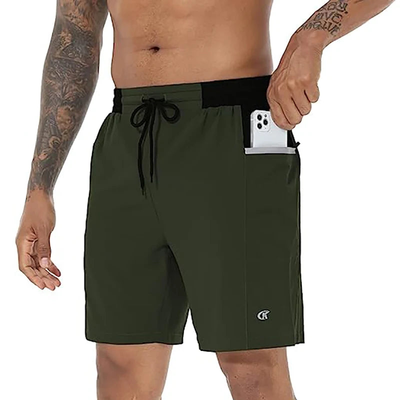 Men Quick Dry Swim Shorts