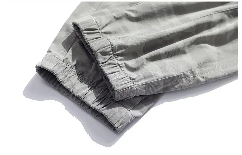 Plus Size Camouflage Cargo Pants