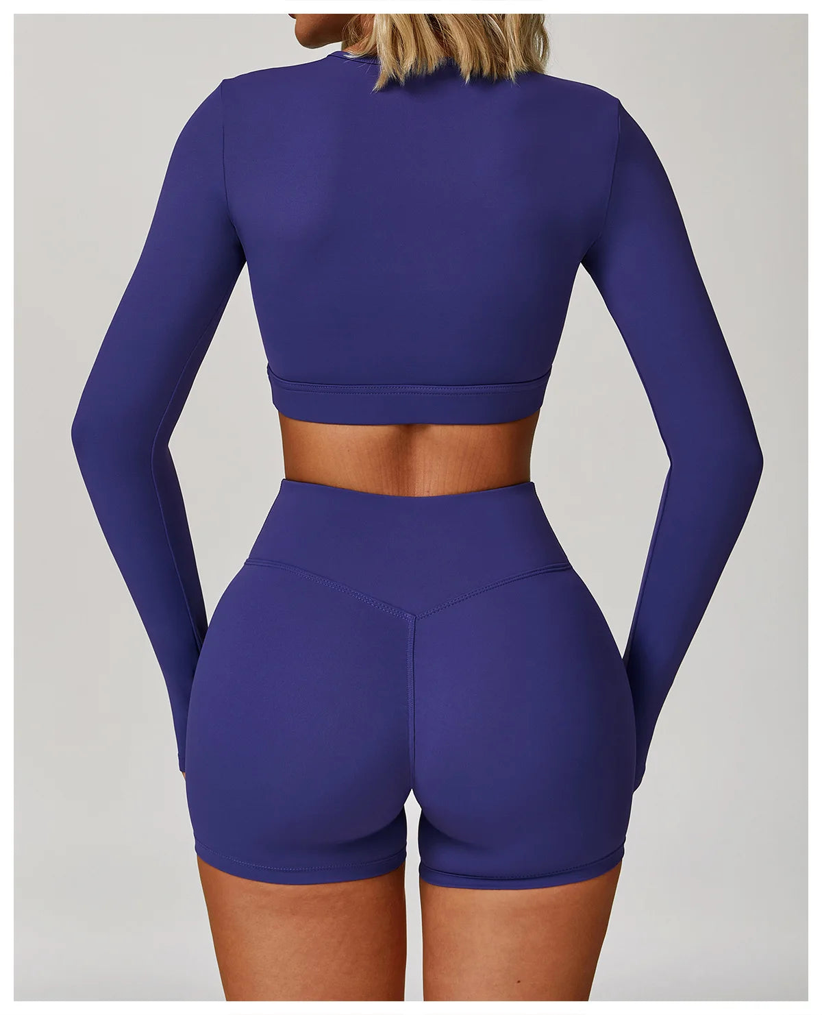 Women's Hollow Out Long Sleeve Yoga Shirt – Gym Workout Running Top