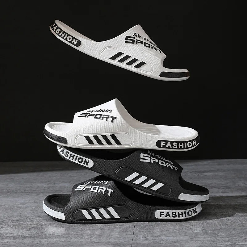 Men PVC Soft Sole Casual Beach Slides