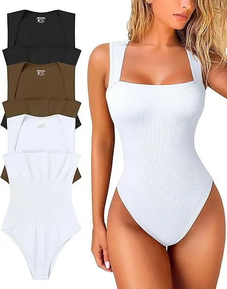 Women's Strapless Backless Bodysuit – Summer Slim Skinny Playsuit Top