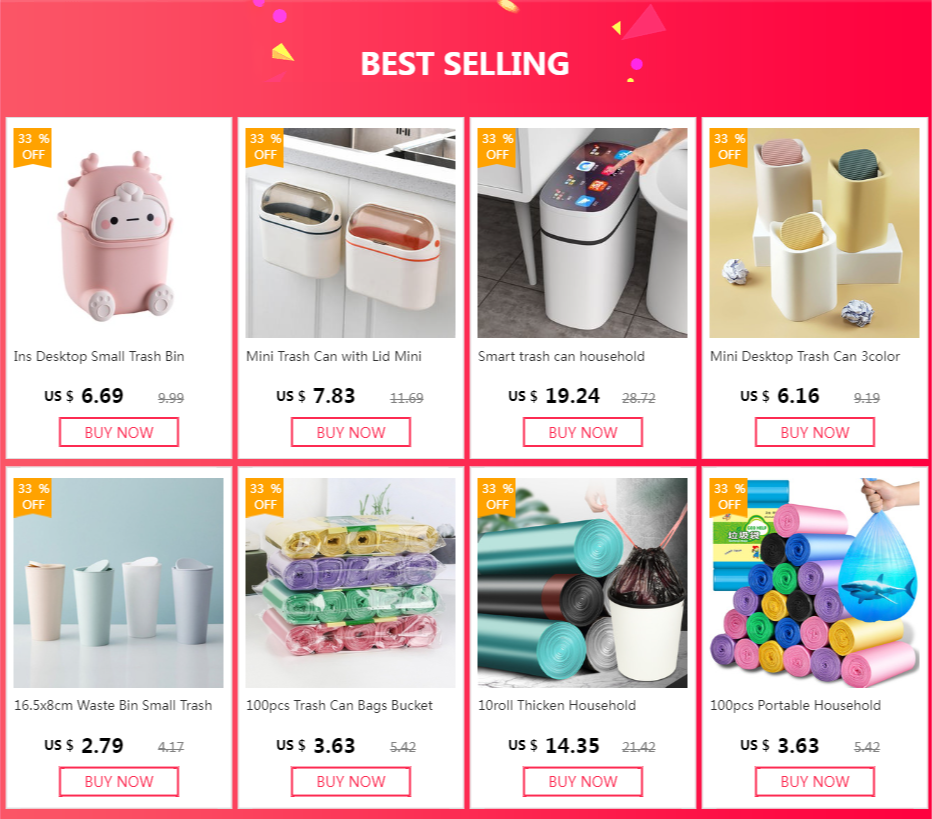 Folding Kitchen Trash Can