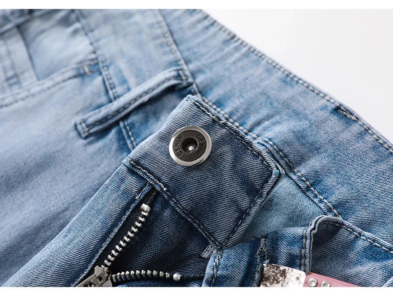 Men Thin Lyocell Jeans