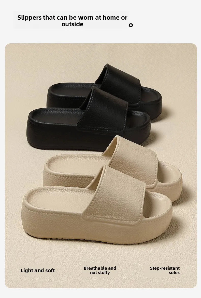 Non-slip Thick Sole Slippers – Summer 2025