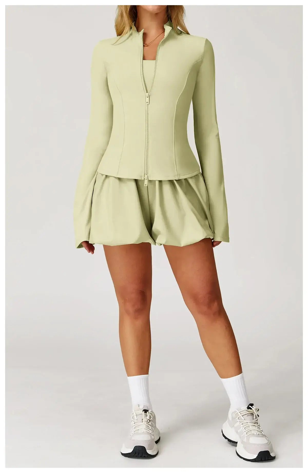 Women Stretch Slim Fit Training Jacket