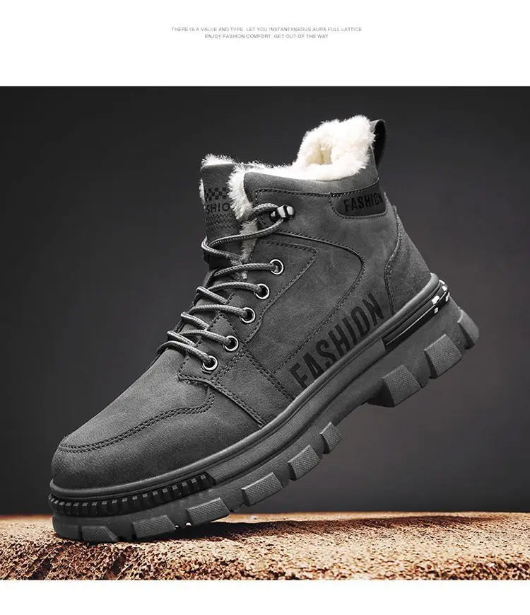 Women Anti Slip Waterproof Work Boots