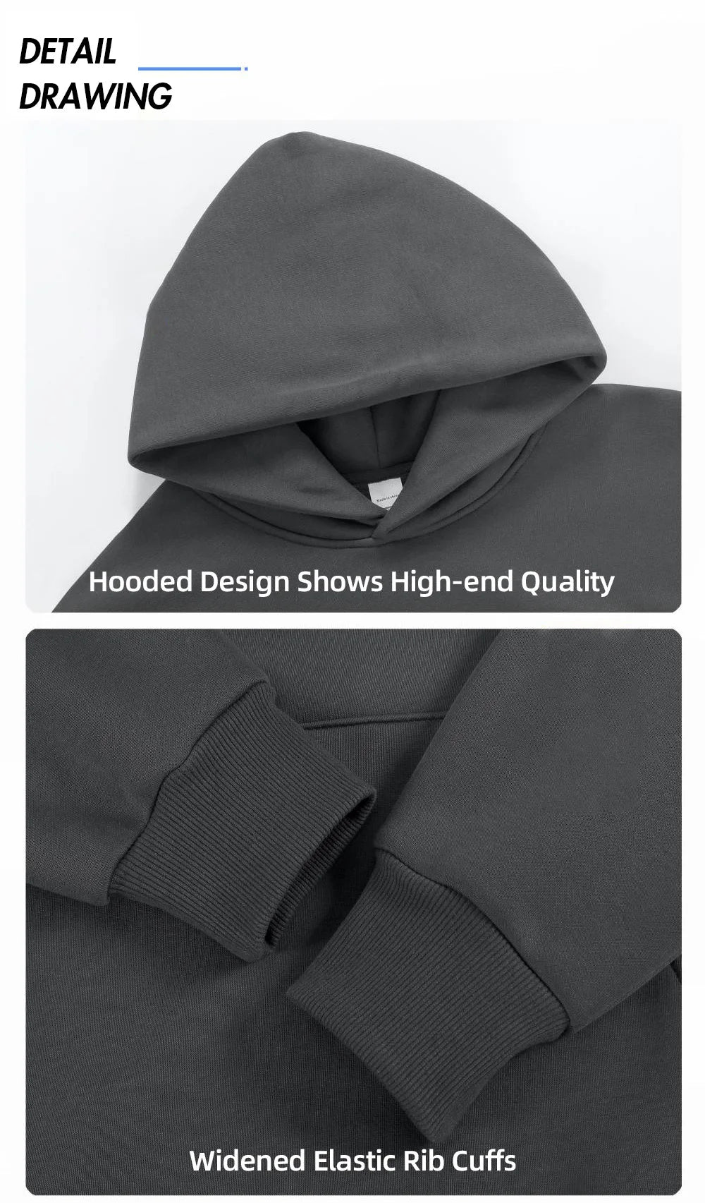Men's Heavyweight Fleece Hoodie