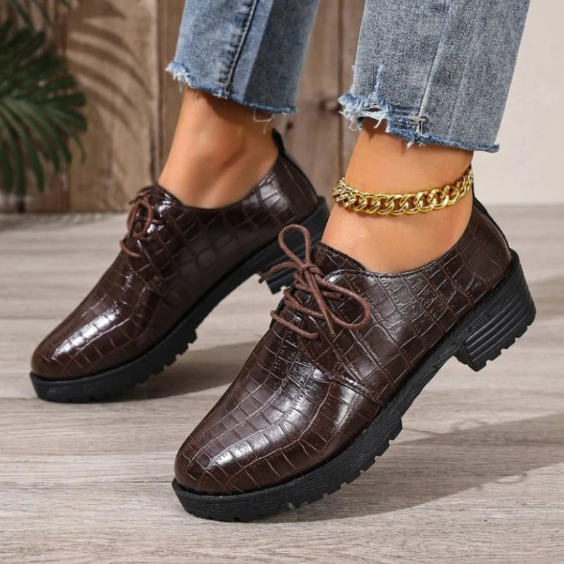 Women Handmade Oxfords – 2025