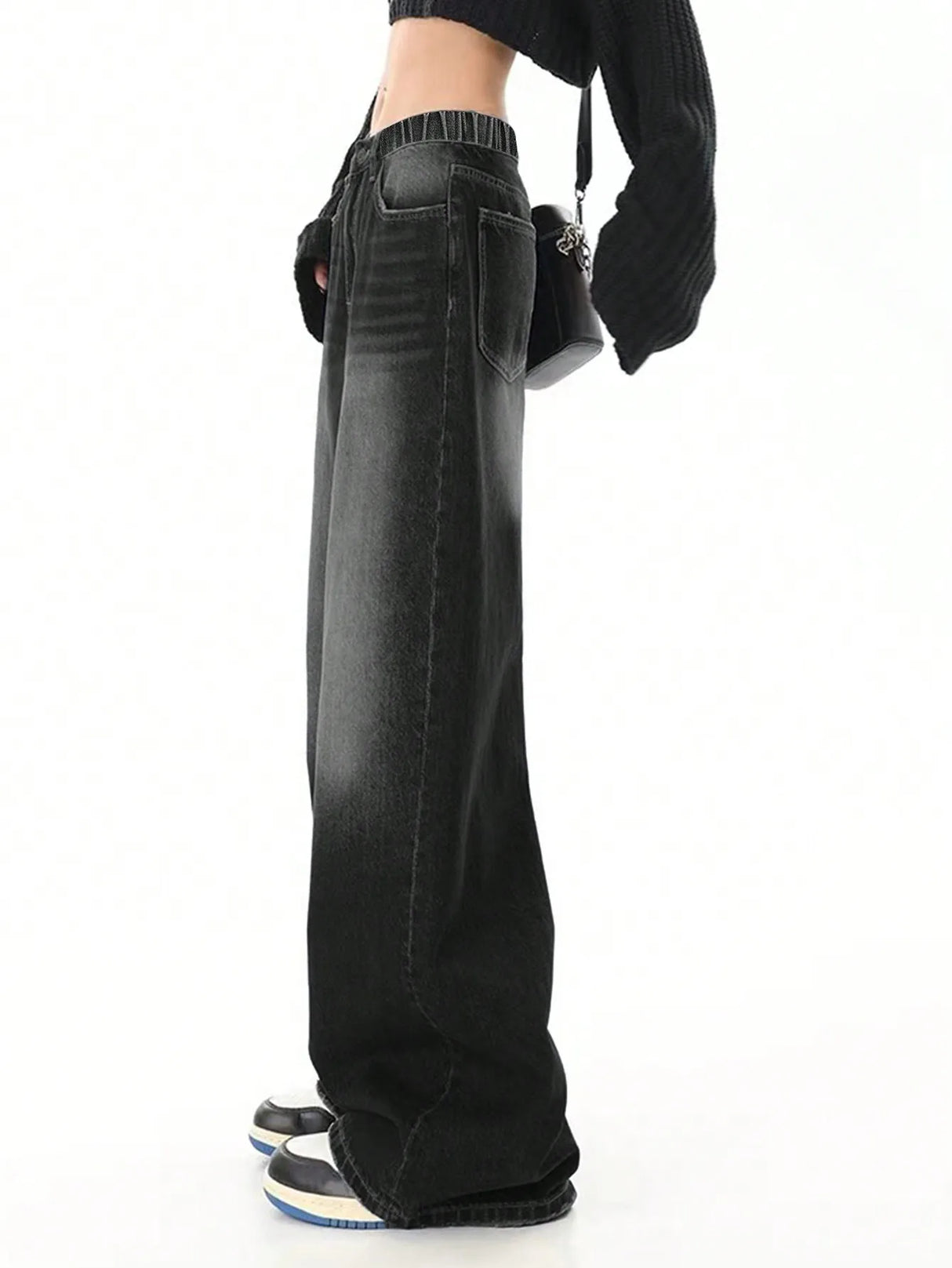 Women Vintage Teen Relaxed Jeans