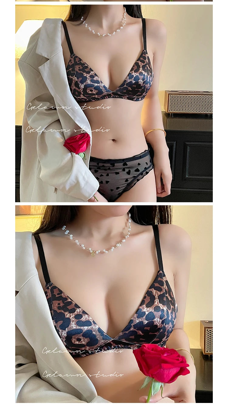Women Comfort Summer Bra Set