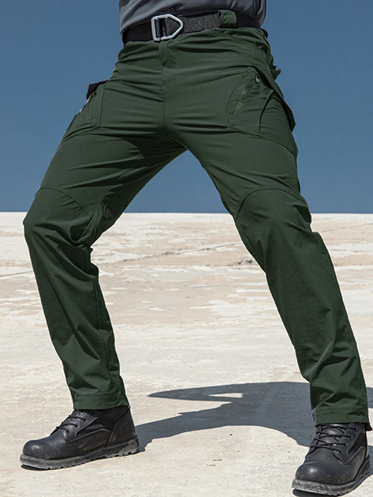 Men Cotton Casual Cargo Pants