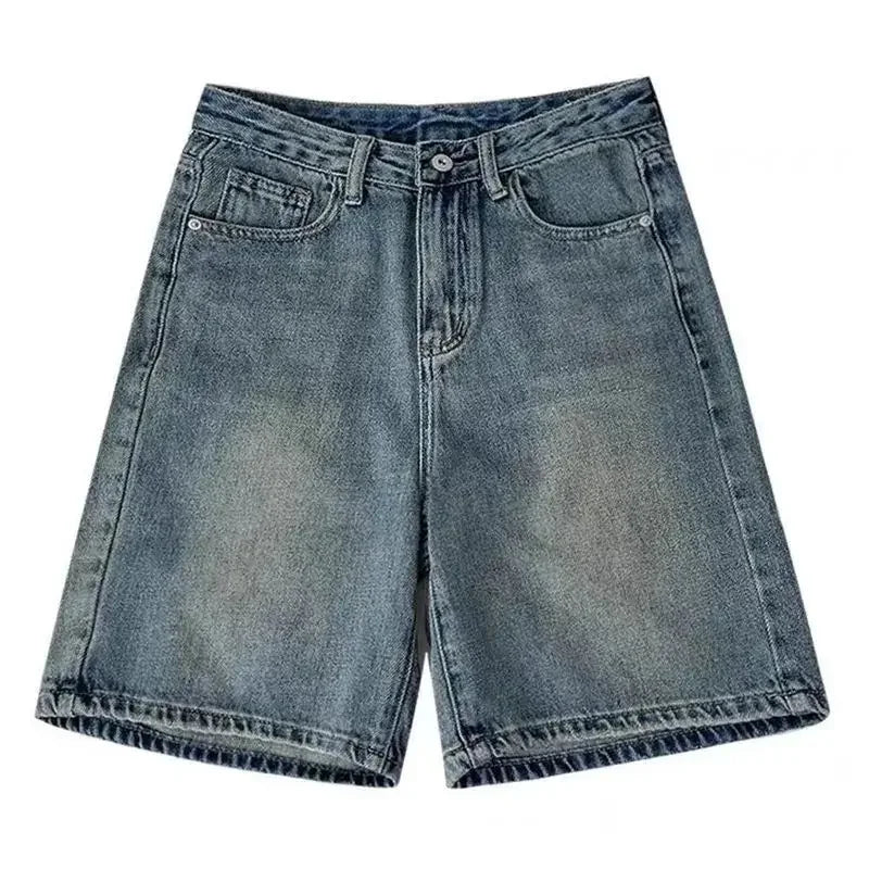 Women’s High Waist Denim Shorts - Casual Summer Fashion