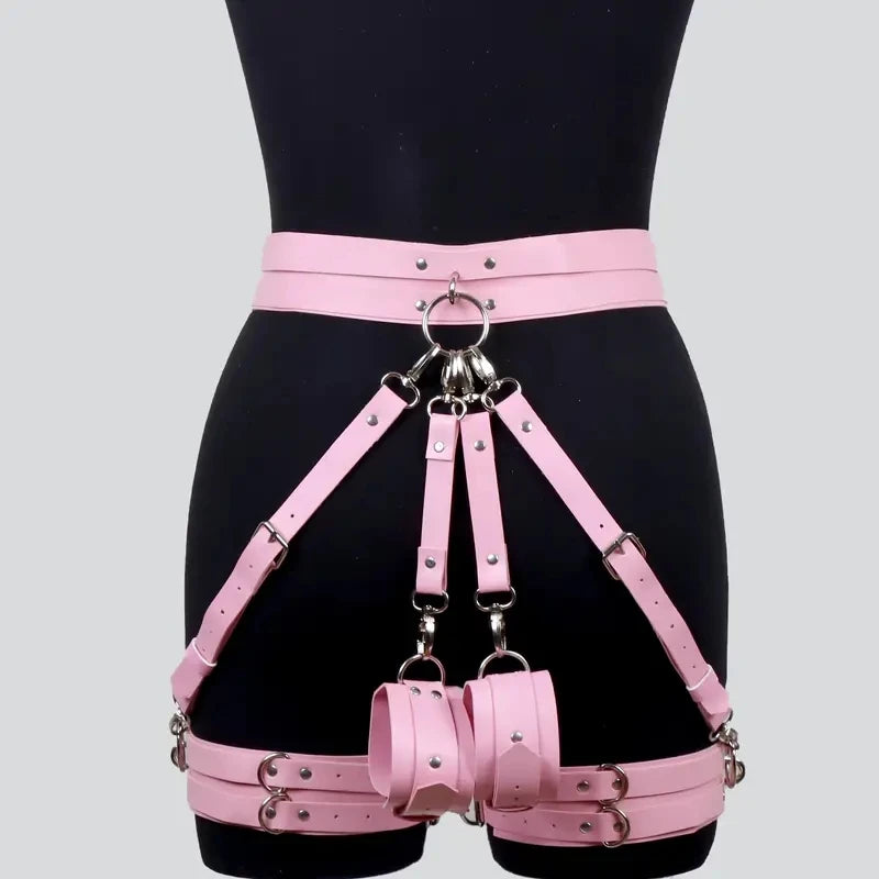 Women Gothic Leg Harness