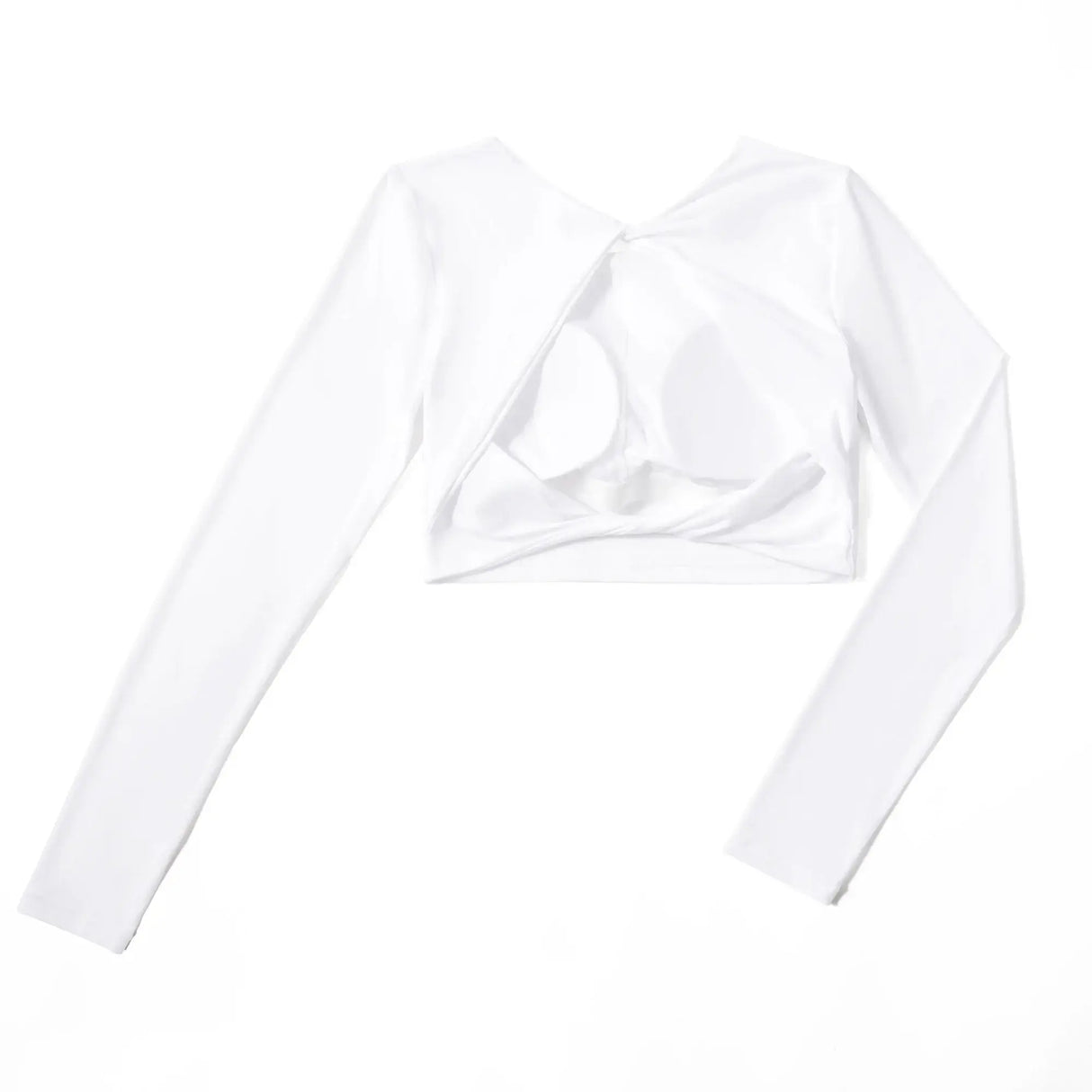 Women Open Back Long Sleeve Yoga Top